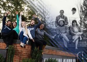 Photoweave image ODU then and now